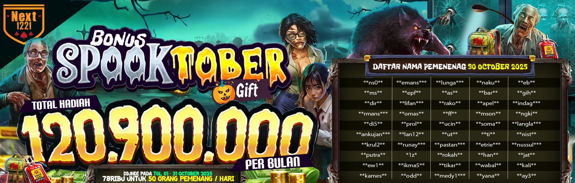 BONUS SPOOKTOBER 30 OKTOBER 2025