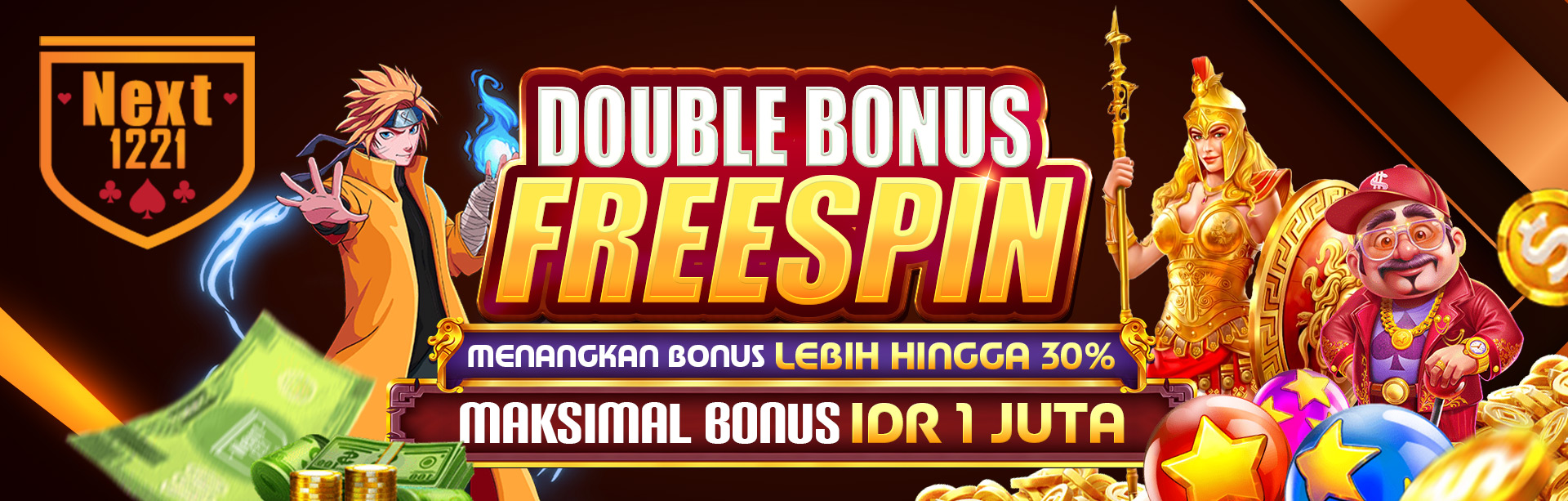 DOUBLE BONUS FREESPIN