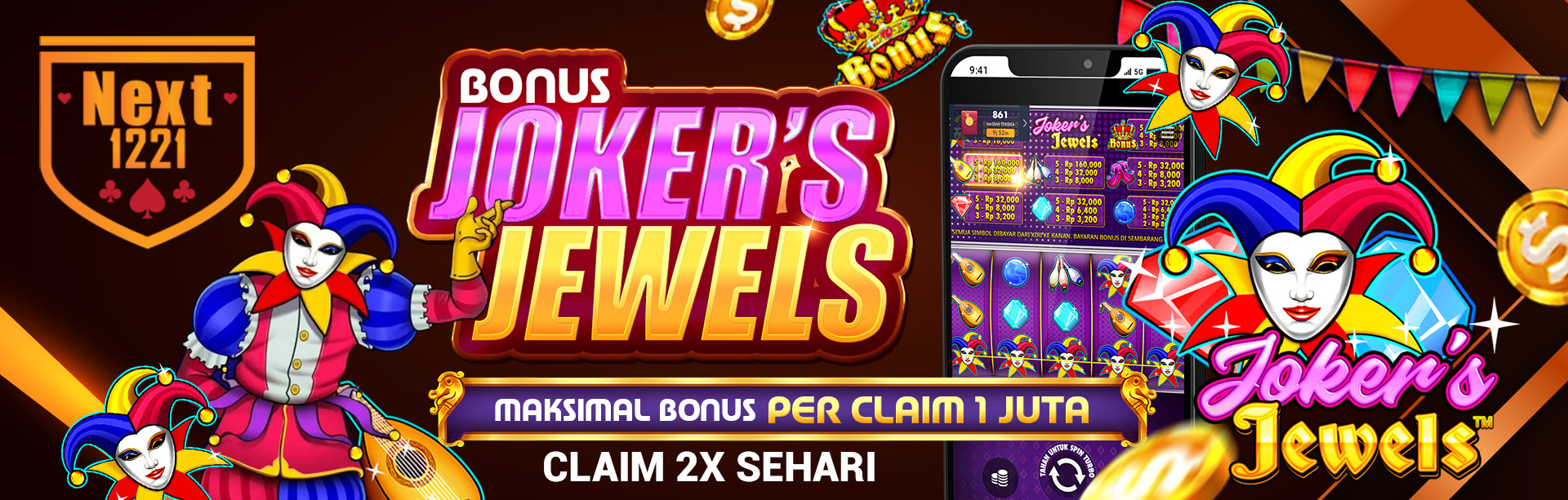 BONUS JOKERS JEWEL