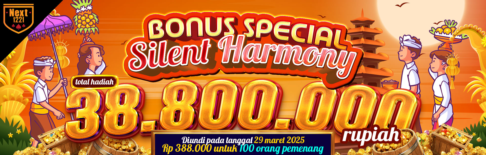 BONUS SPECIAL SILENT HARMONY NEXT1221