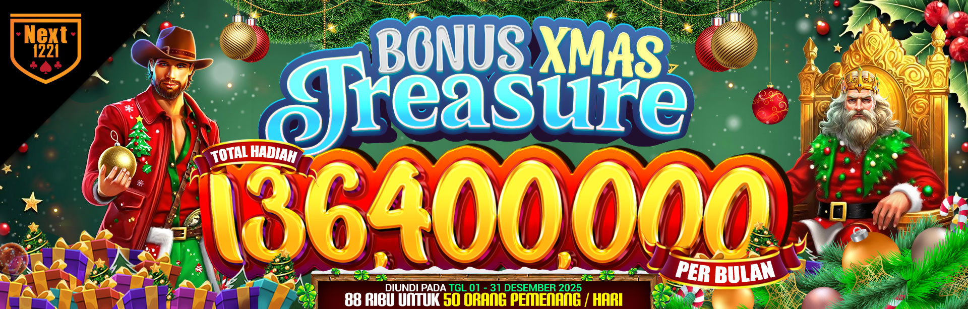 BONUS XMAS TREASURE NEXT1221