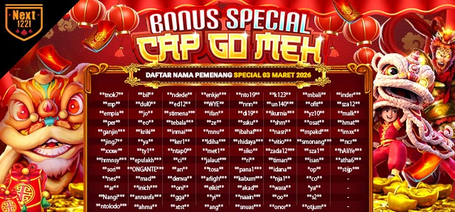 BONUS SPECIAL CAP GO MEH NEXT1221