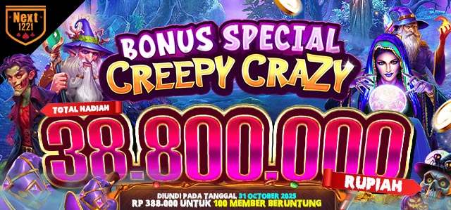BONUS SPECIAL CREEPY CRAZY NEXT1221