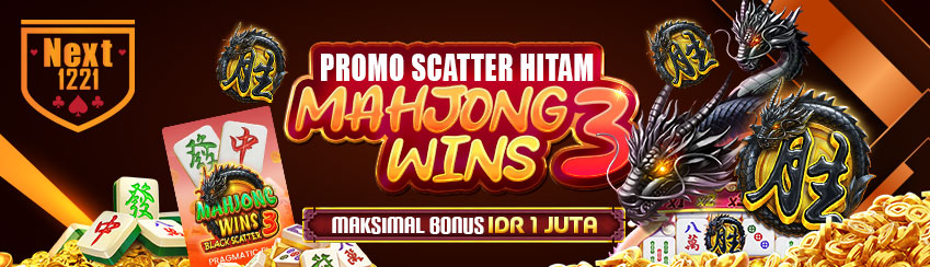 PROMO SCATTER HITAM NEXT1221