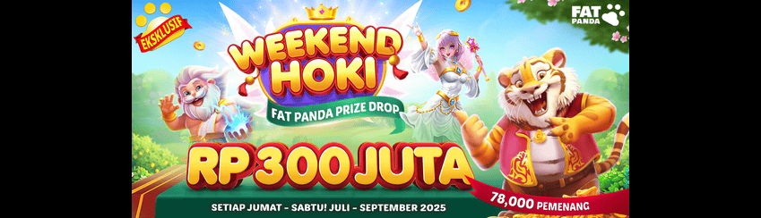 WEEKEND HOKI: FAT PANDA PRIZE DROP!
