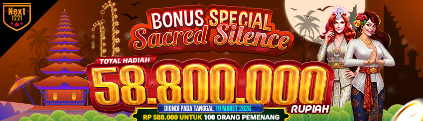 BONUS SPECIAL SACRED SILENCE NEXT1221