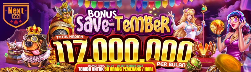 BONUS SAVE-TEMBER NEXT1221