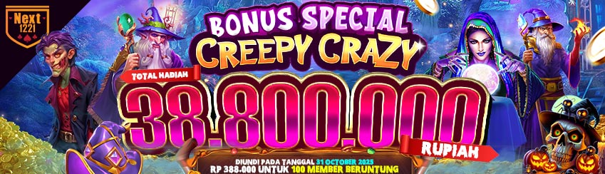 BONUS SPECIAL CREEPY CRAZY NEXT1221