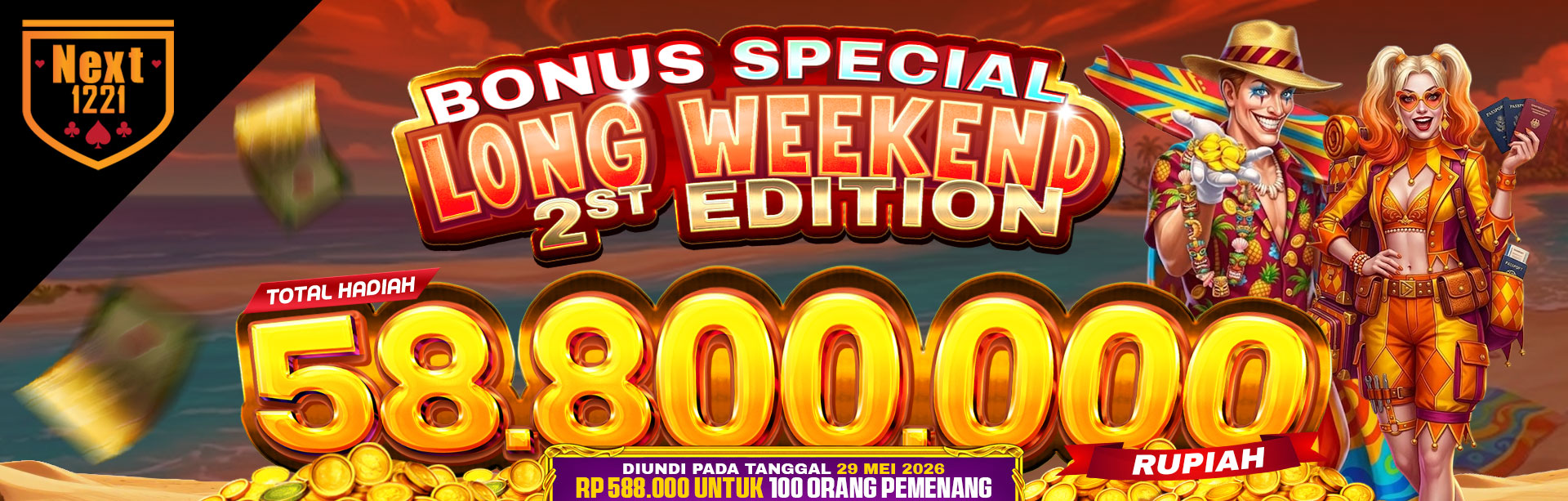 BONUS SPECIAL LONG WEEKEND 2ⁿᵈ EDITION NEXT1221