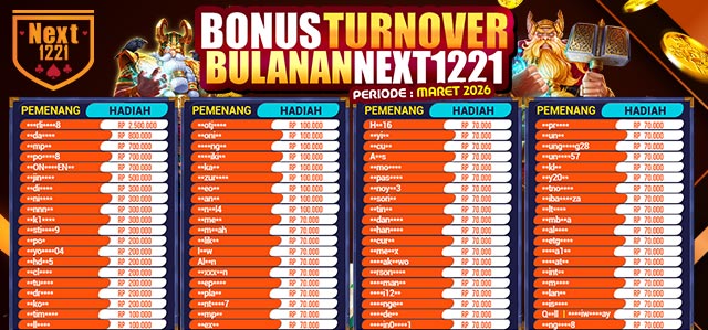 BONUS TO TERTINGI APRIL NEXT1221