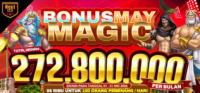 BONUS MAY MAGIC NEXT1221