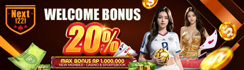 WELCOME BONUS 20%