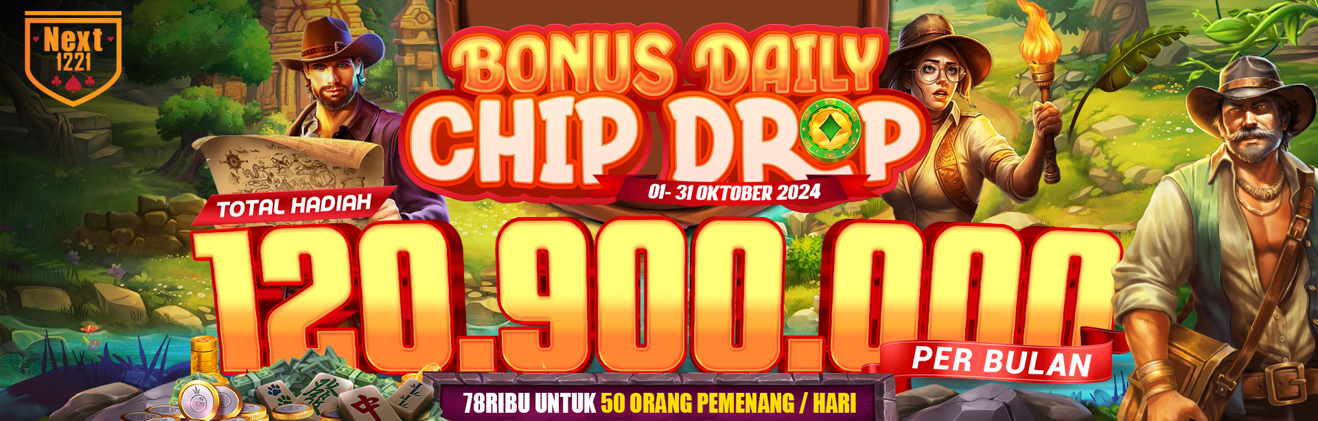 Bonus Daily Chip Drop NEXT1221